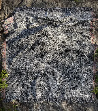 Yosemite valley, CA map blanket